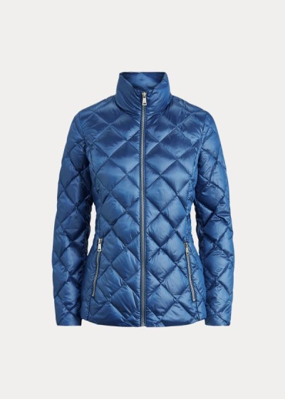 Women's Ralph Lauren Quilted Mockneck Jackets | 853167DMA